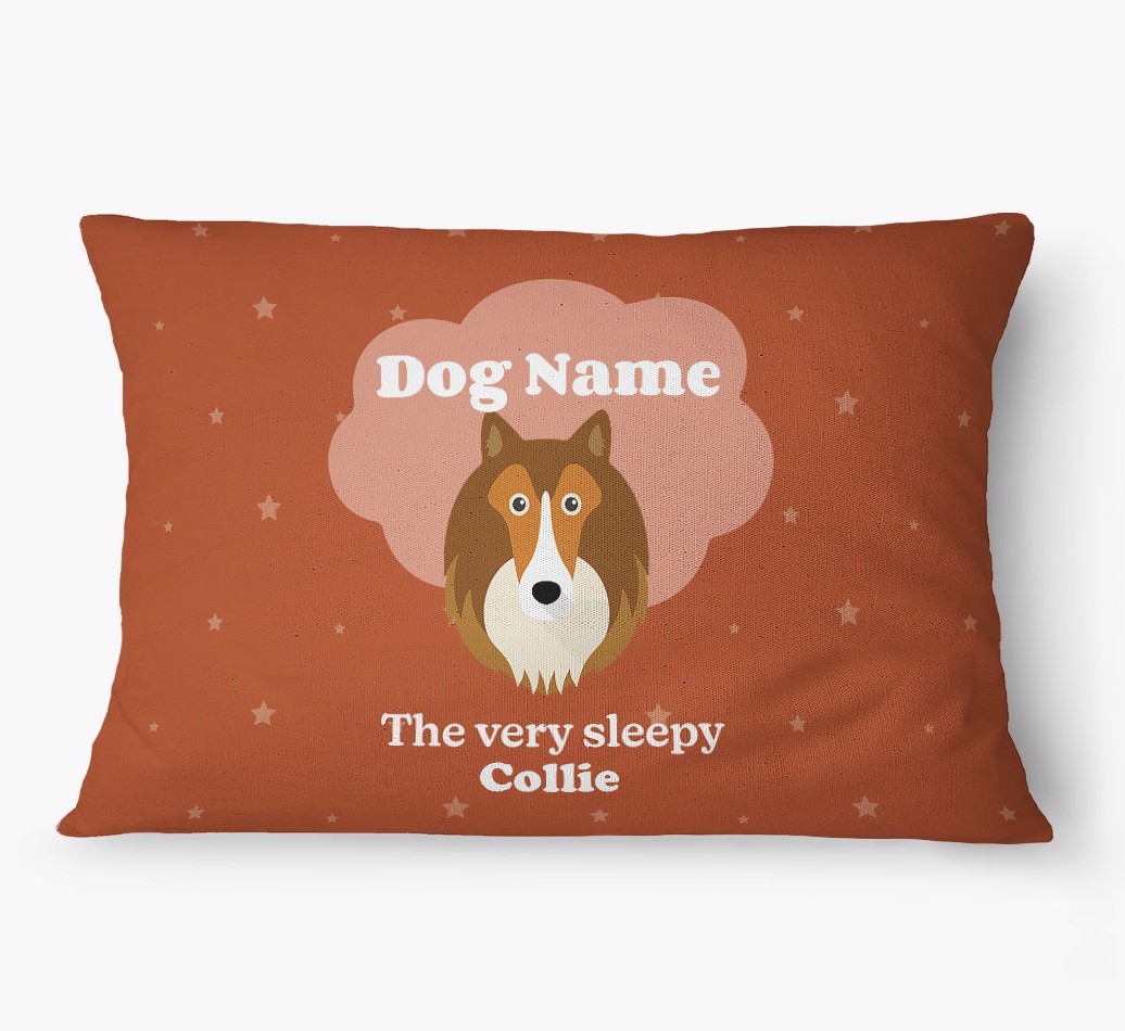 'The Very Sleepy Dog' - Personalized {breedFullName} Dog Bed