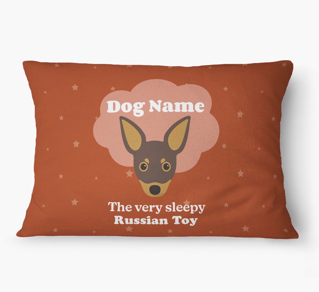 'The Very Sleepy Dog' - Personalized {breedFullName} Dog Bed