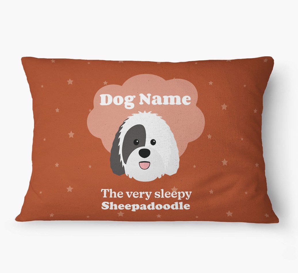 'The Very Sleepy Dog' - Personalized {breedFullName} Dog Bed