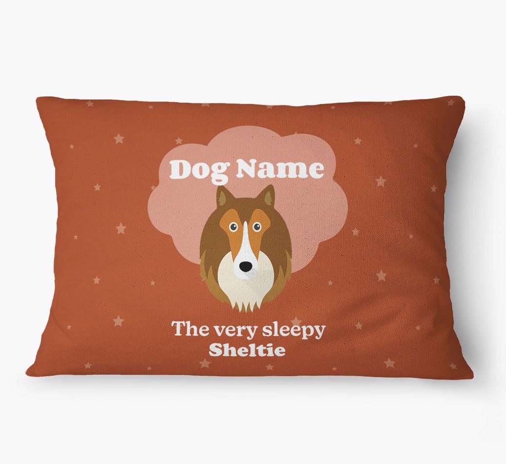 'The Very Sleepy Dog' - Personalized {breedFullName} Dog Bed