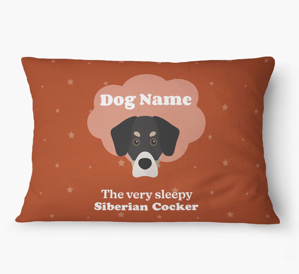 'The Very Sleepy Dog' - Personalized {breedFullName} Dog Bed