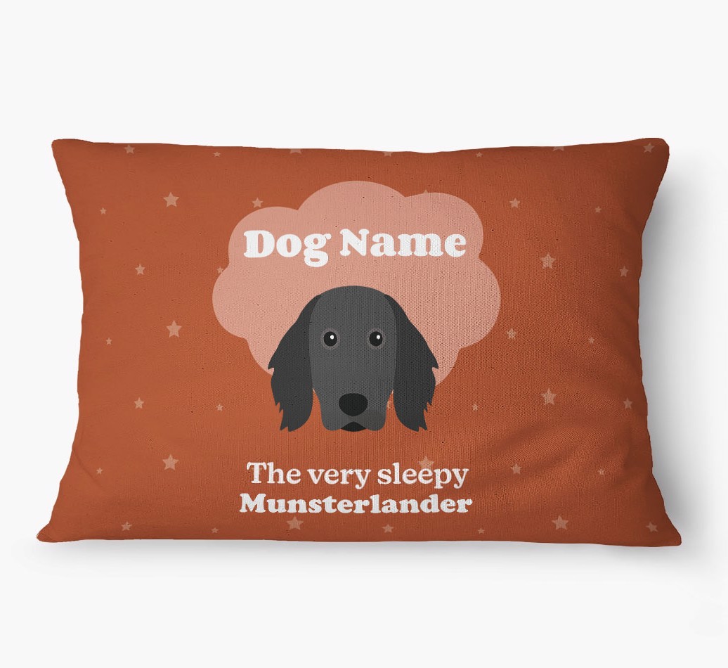 'The Very Sleepy Dog' - Personalized {breedFullName} Dog Bed
