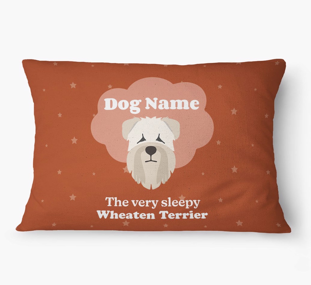 'The Very Sleepy Dog' - Personalized {breedFullName} Dog Bed