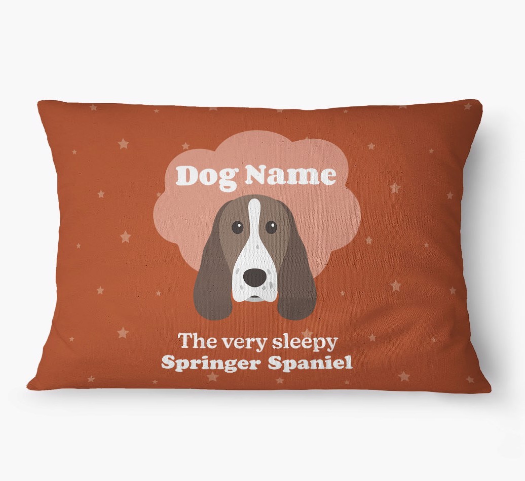 'The Very Sleepy Dog' - Personalized {breedFullName} Dog Bed