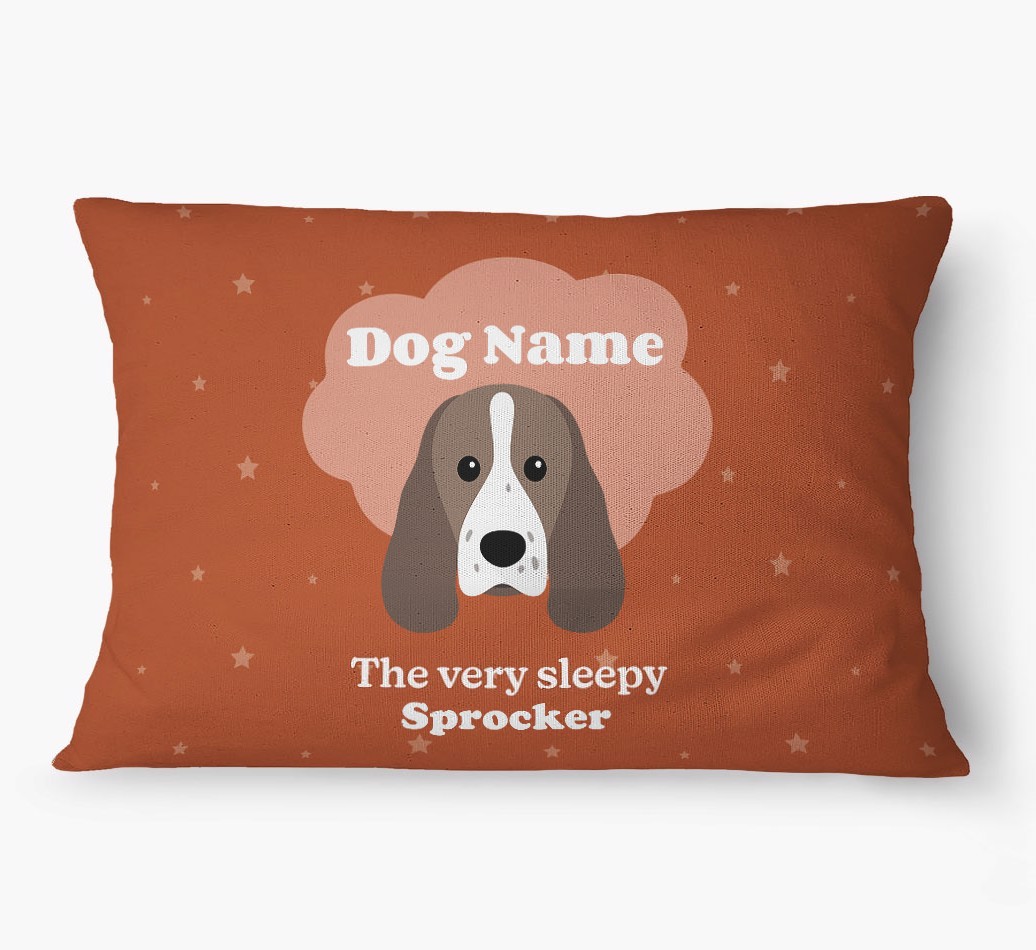 'The Very Sleepy Dog' - Personalized {breedFullName} Dog Bed
