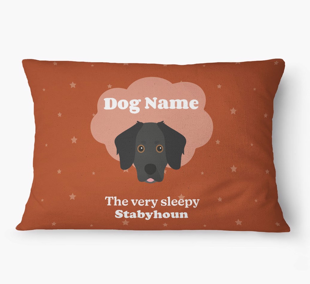 'The Very Sleepy Dog' - Personalized {breedFullName} Dog Bed