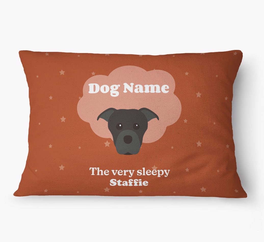 'The Very Sleepy Dog' - Personalized {breedFullName} Dog Bed