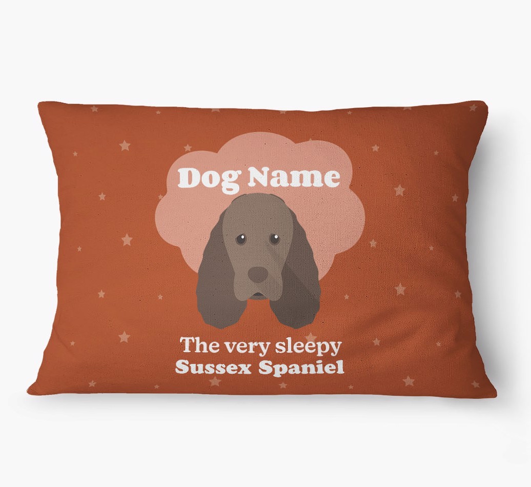 'The Very Sleepy Dog' - Personalized {breedFullName} Dog Bed