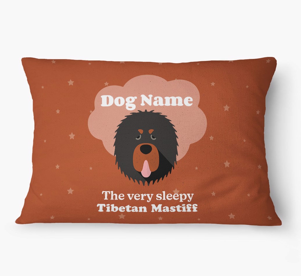 'The Very Sleepy Dog' - Personalized {breedFullName} Dog Bed