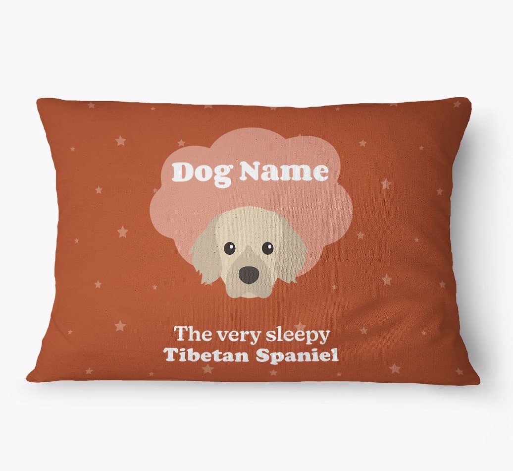'The Very Sleepy Dog' - Personalized {breedFullName} Dog Bed