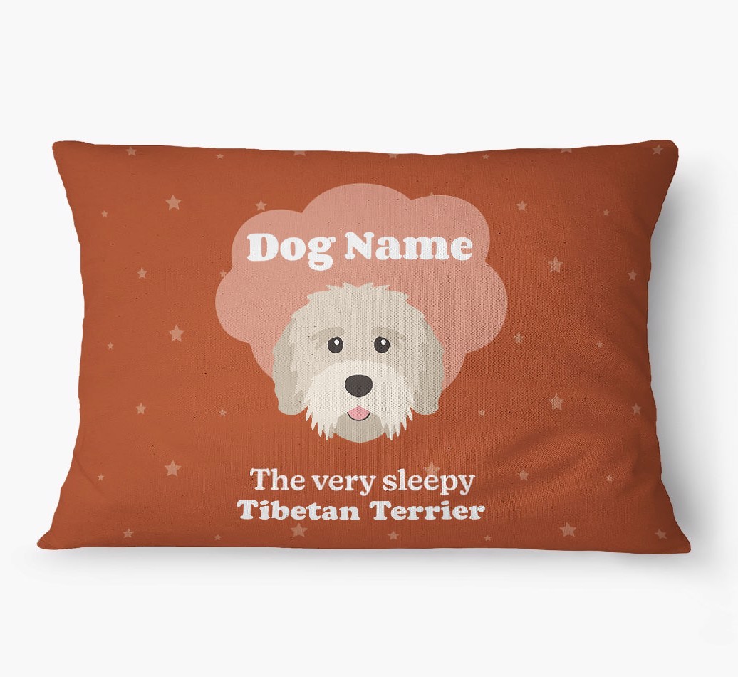 'The Very Sleepy Dog' - Personalized {breedFullName} Dog Bed