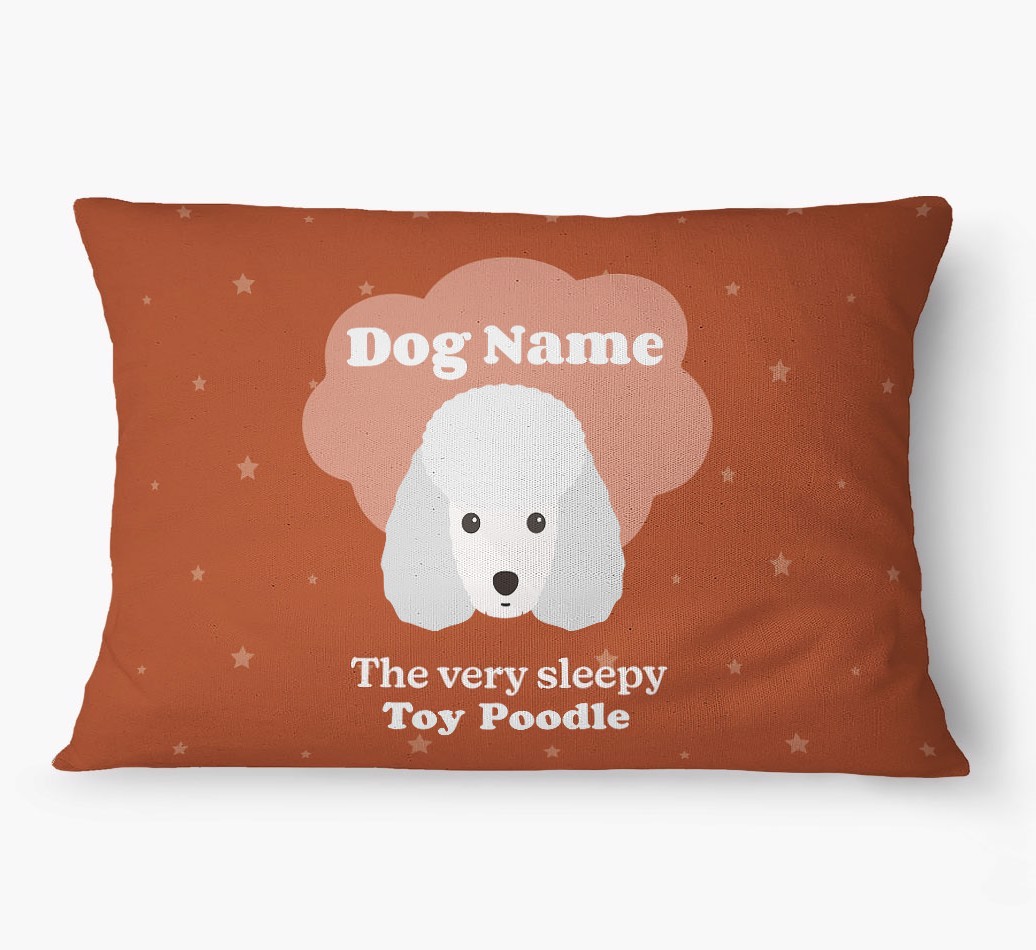 'The Very Sleepy Dog' - Personalized {breedFullName} Dog Bed