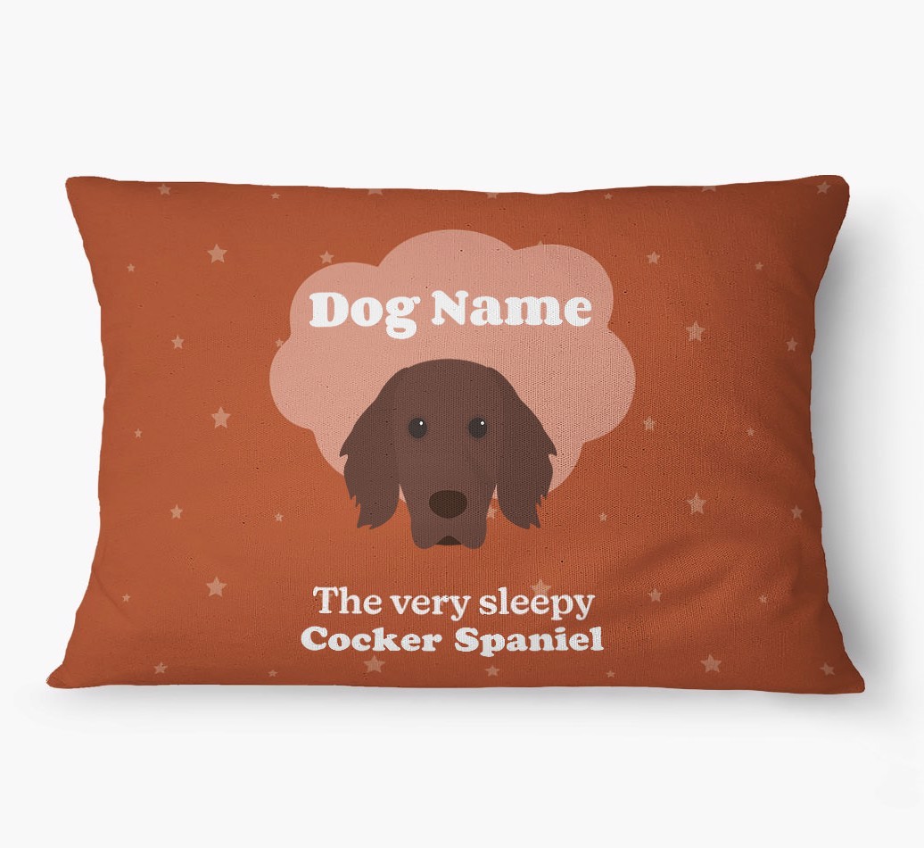 'The Very Sleepy Dog' - Personalized {breedFullName} Dog Bed
