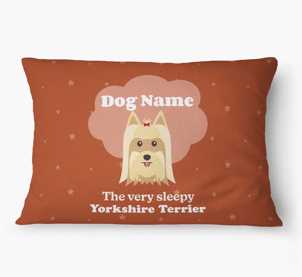 'The Very Sleepy Dog' - Personalized {breedFullName} Dog Bed