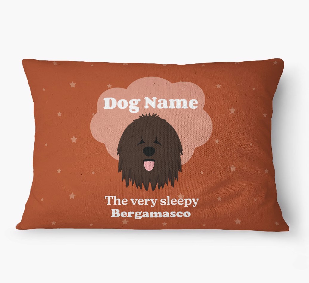 'The Very Sleepy Dog' - Personalized {breedFullName} Dog Bed