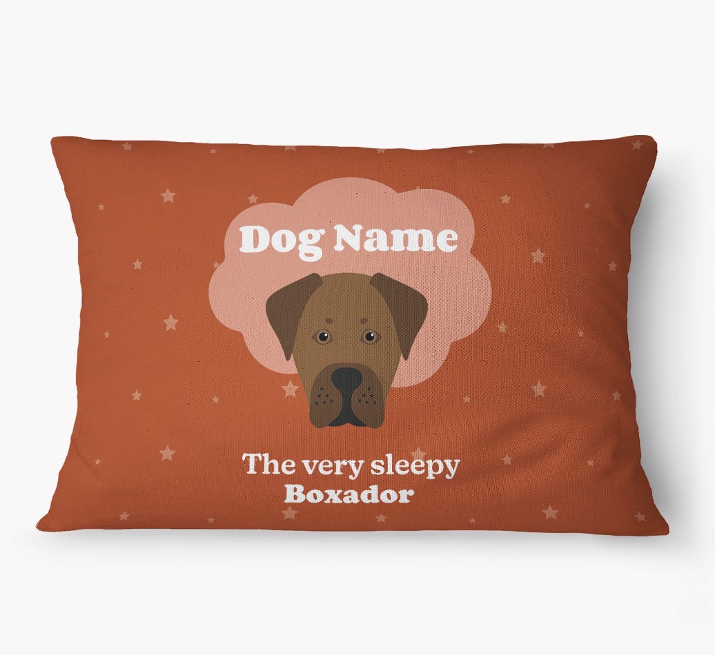 'The Very Sleepy Dog' - Personalized {breedFullName} Dog Bed