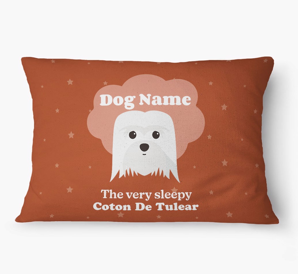 'The Very Sleepy Dog' - Personalized {breedFullName} Dog Bed