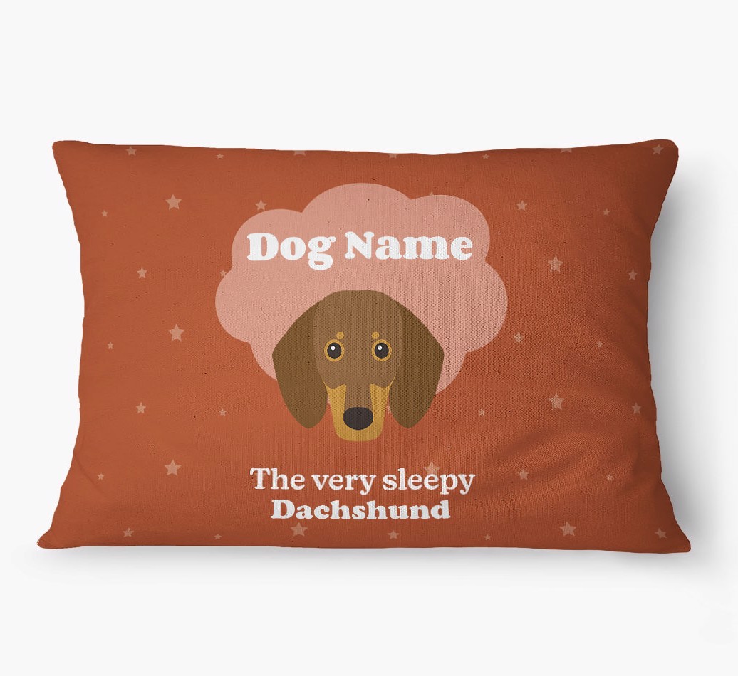 'The Very Sleepy Dog' - Personalized {breedFullName} Dog Bed