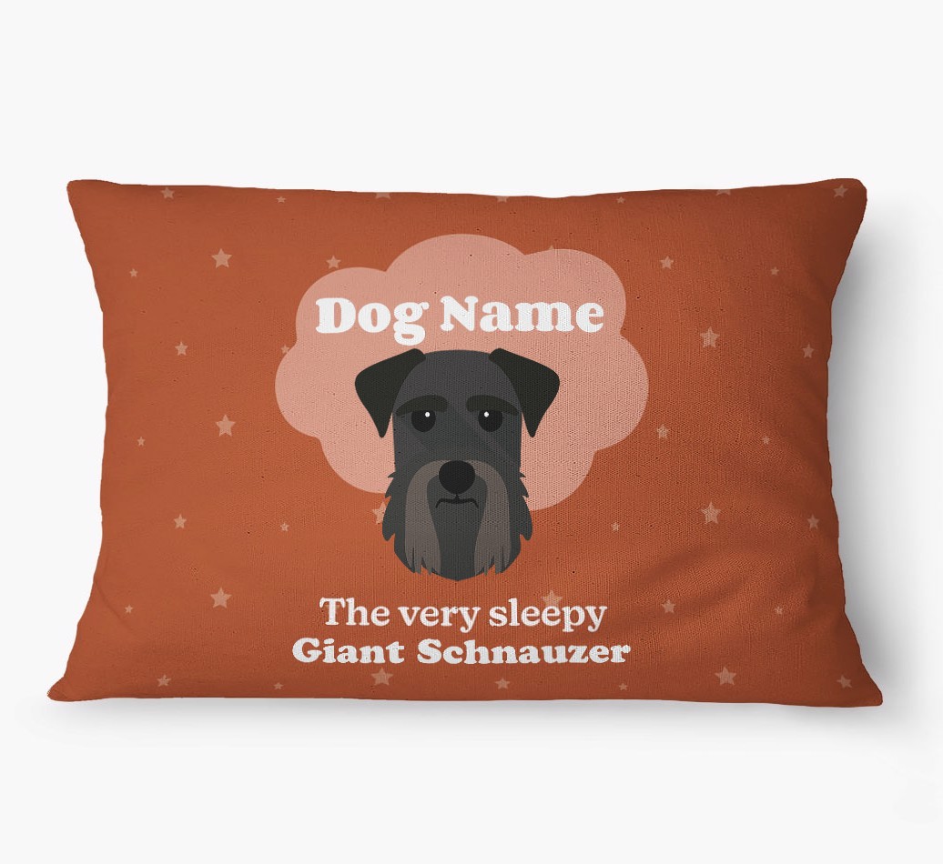'The Very Sleepy Dog' - Personalized {breedFullName} Dog Bed