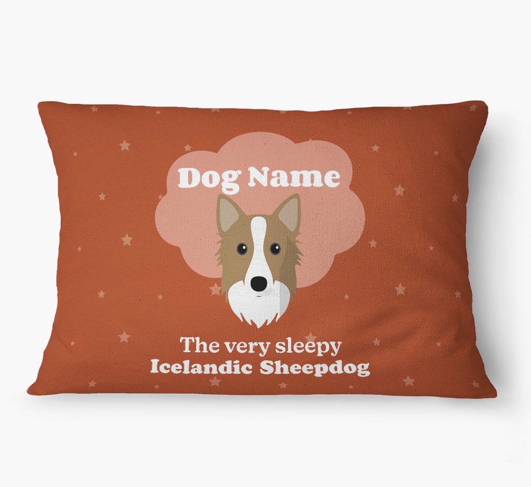 'The Very Sleepy Dog' - Personalized {breedFullName} Dog Bed