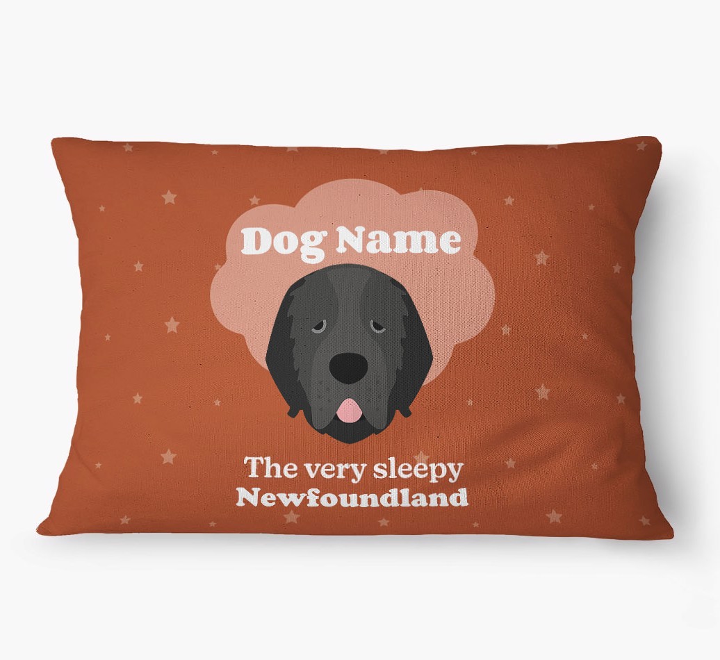 'The Very Sleepy Dog' - Personalized {breedFullName} Dog Bed