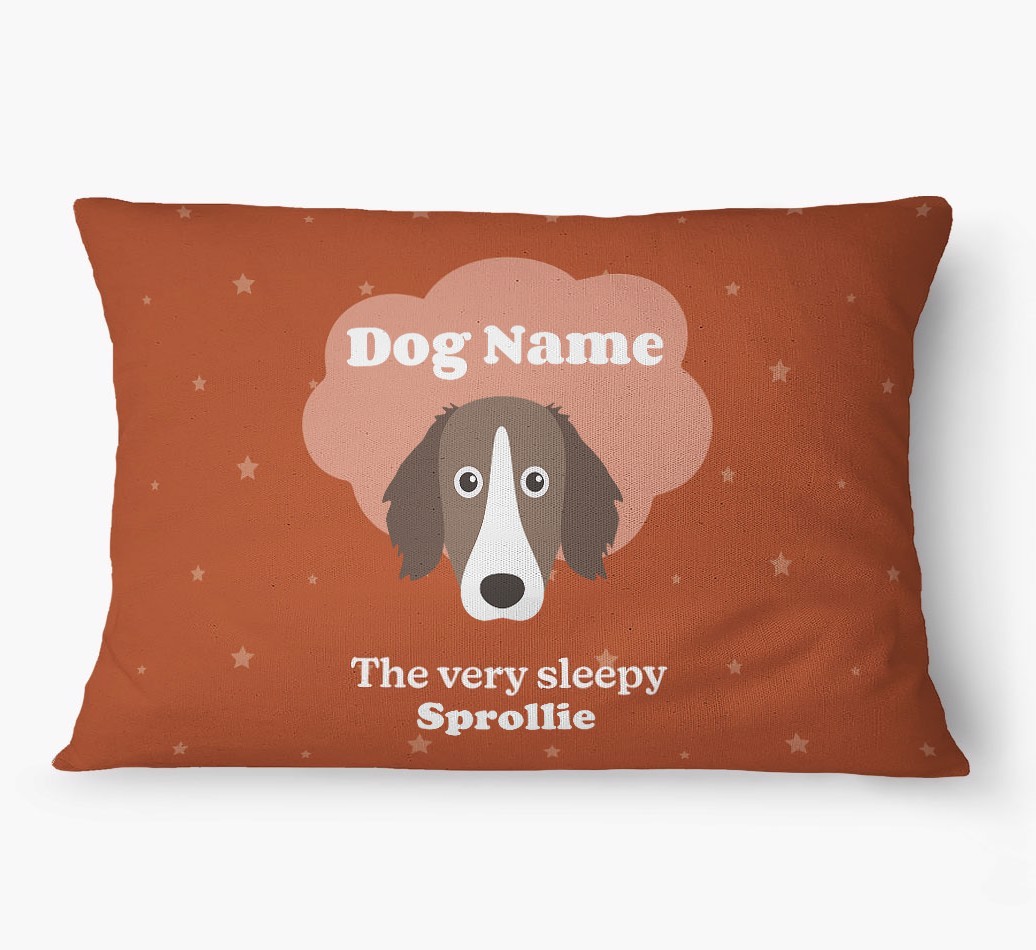 'The Very Sleepy Dog' - Personalized {breedFullName} Dog Bed