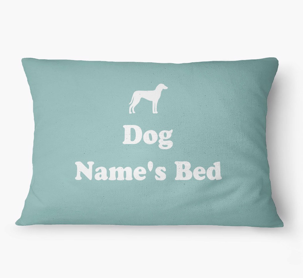 Personalized {breedFullName} Bed: Your Dog's Bed