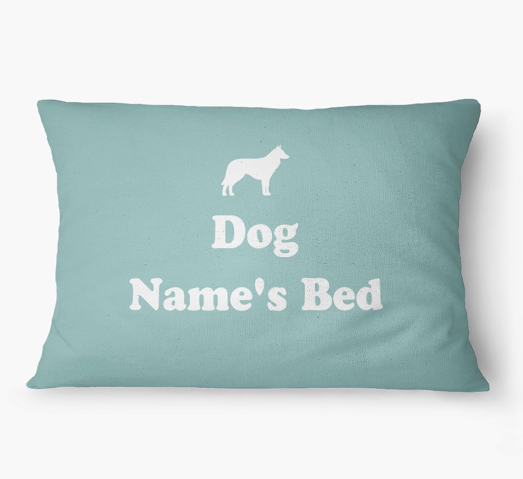 Personalized {breedFullName} Bed: Your Dog's Bed