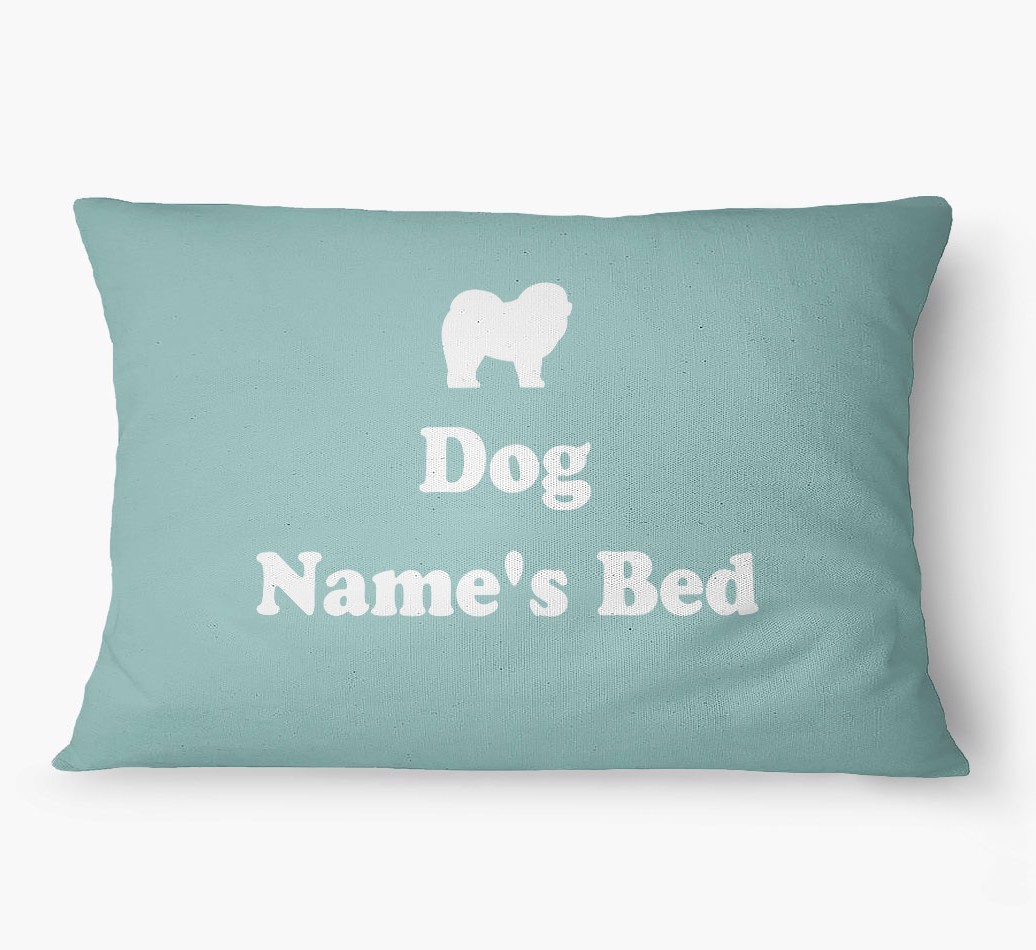 Personalized {breedFullName} Bed: Your Dog's Bed