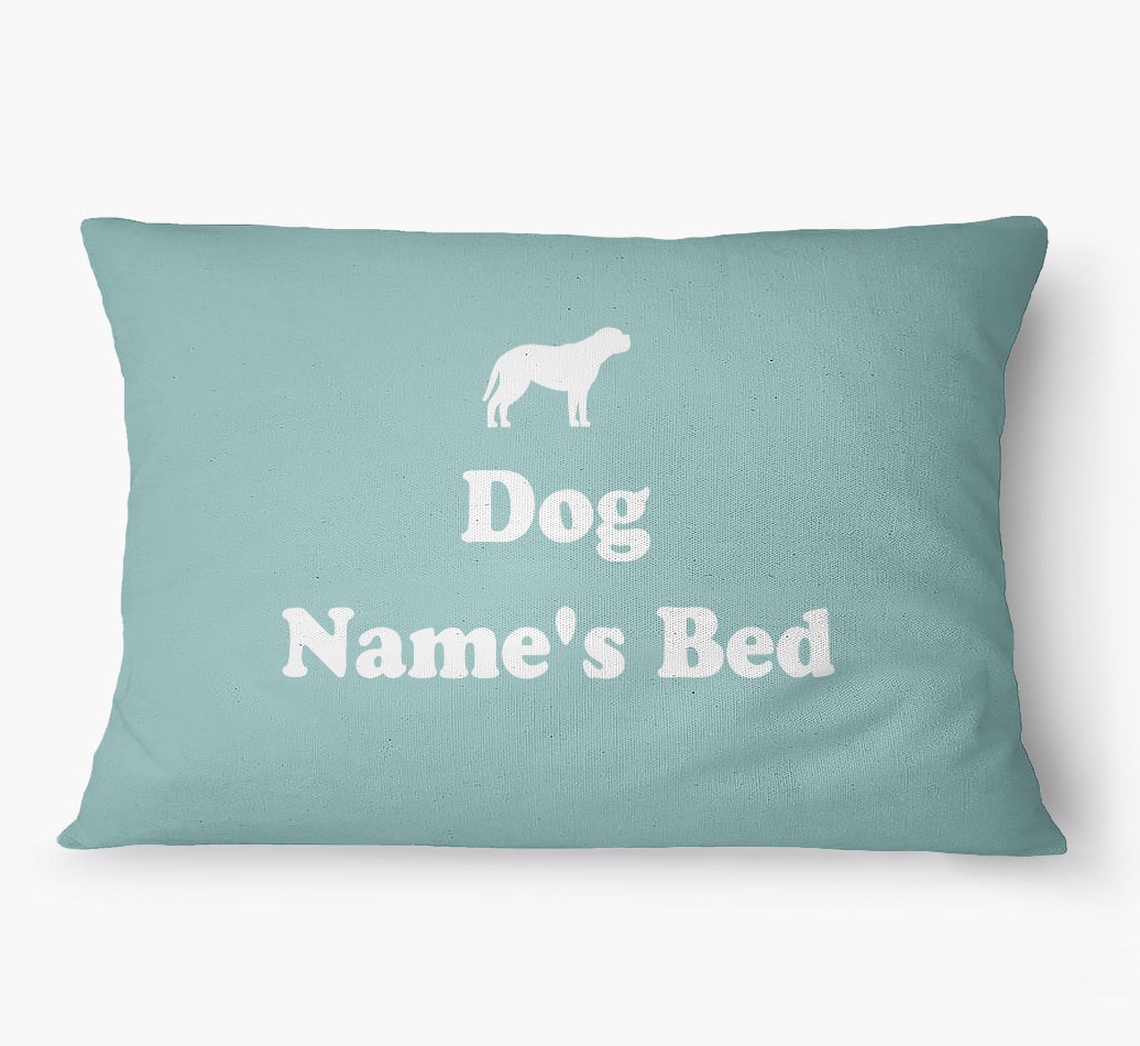 Personalized {breedFullName} Bed: Your Dog's Bed