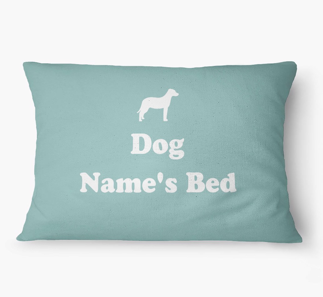 Personalized {breedFullName} Bed: Your Dog's Bed