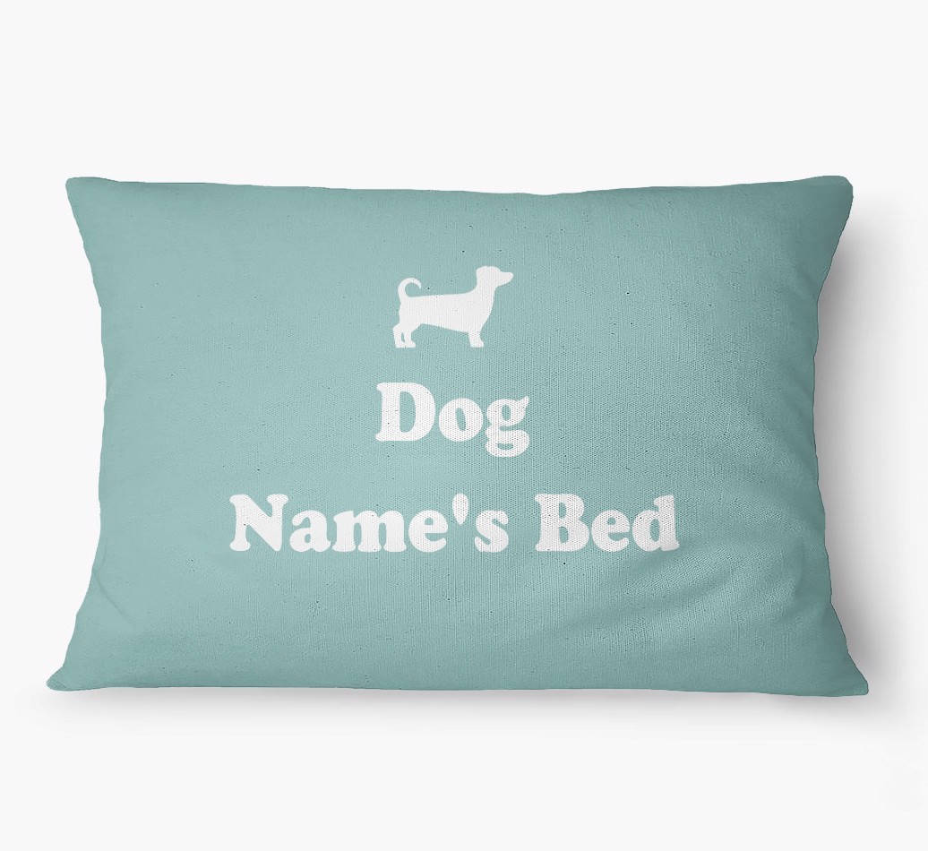 Personalized {breedFullName} Bed: Your Dog's Bed