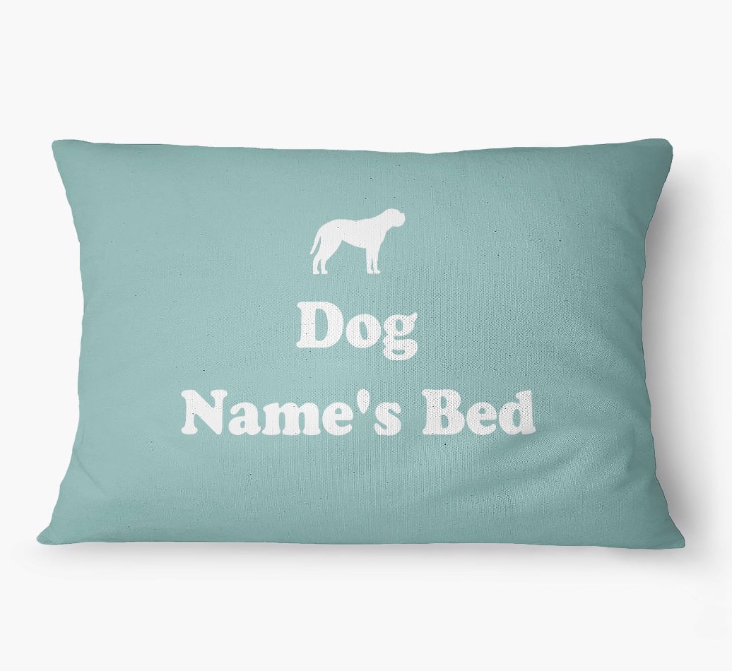 Personalized {breedFullName} Bed: Your Dog's Bed