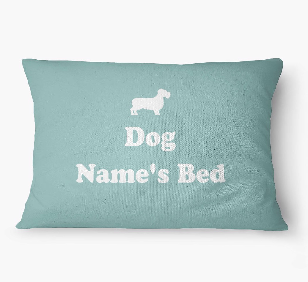 Personalized {breedFullName} Bed: Your Dog's Bed