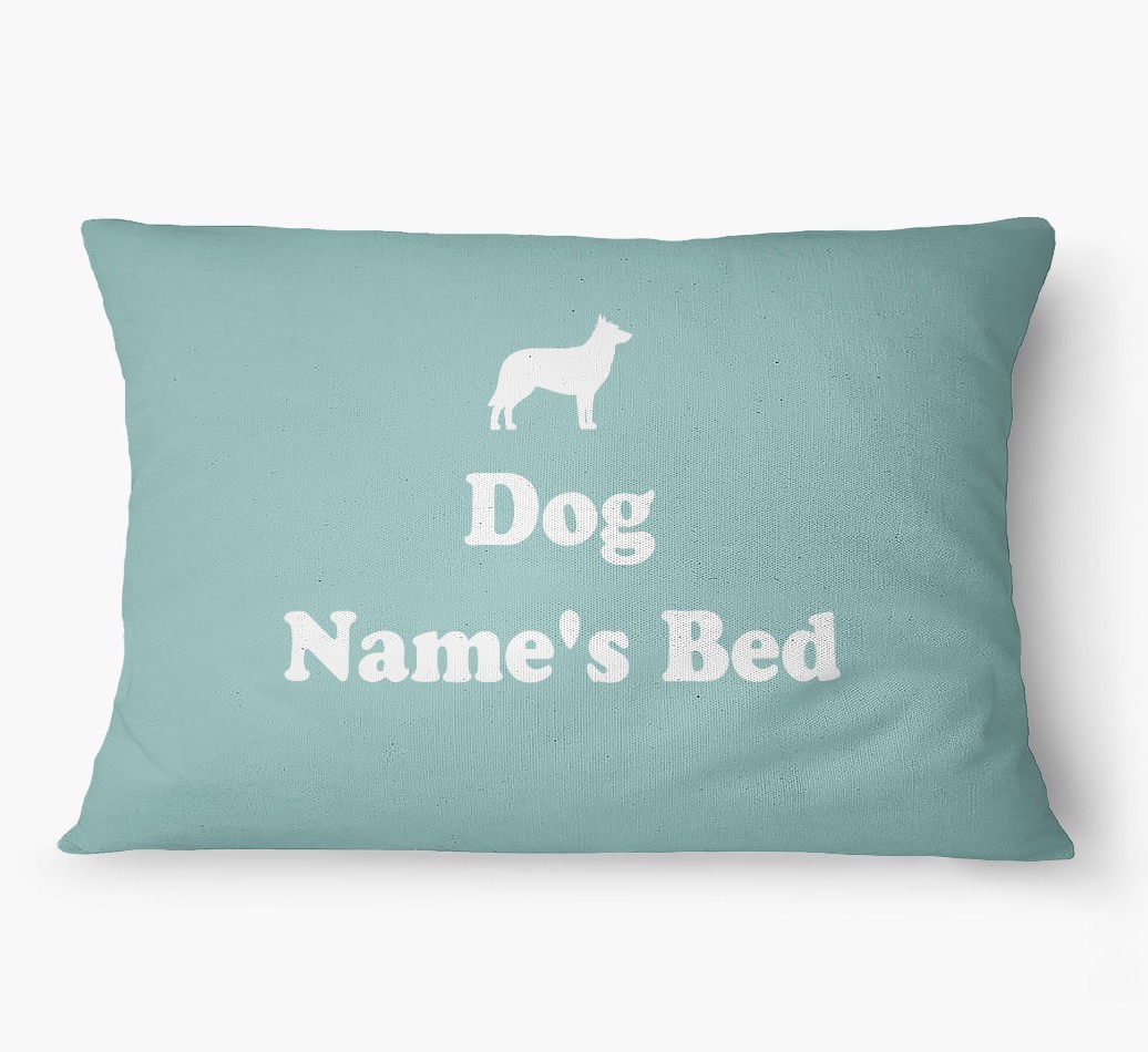 Personalized {breedFullName} Bed: Your Dog's Bed