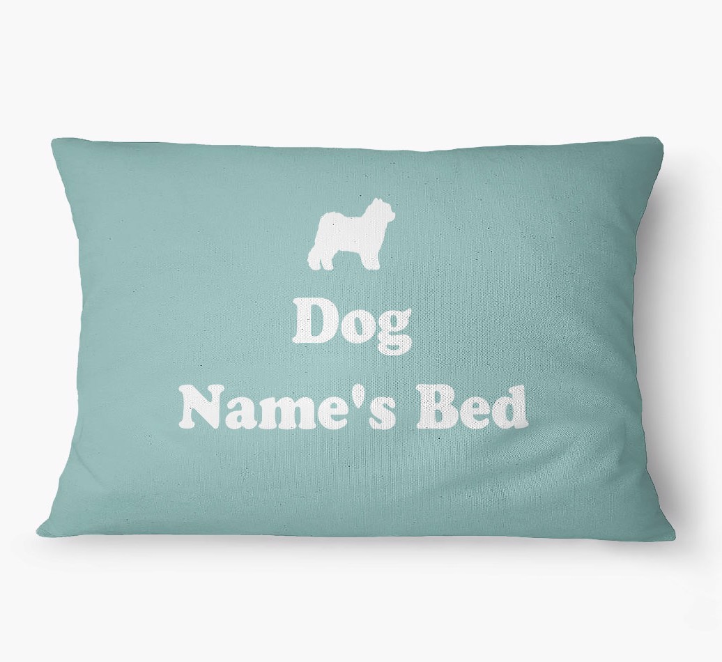 Personalized {breedFullName} Bed: Your Dog's Bed