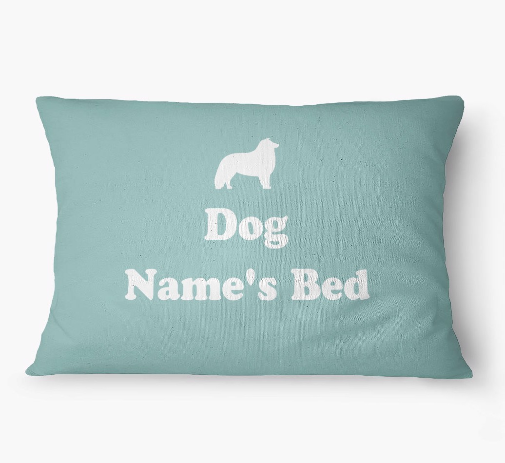 Personalized {breedFullName} Bed: Your Dog's Bed