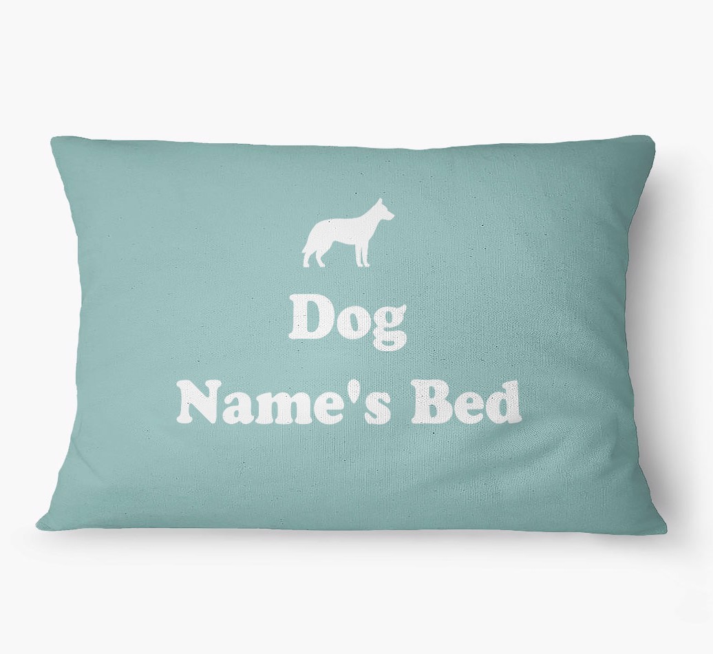 Personalized {breedFullName} Bed: Your Dog's Bed
