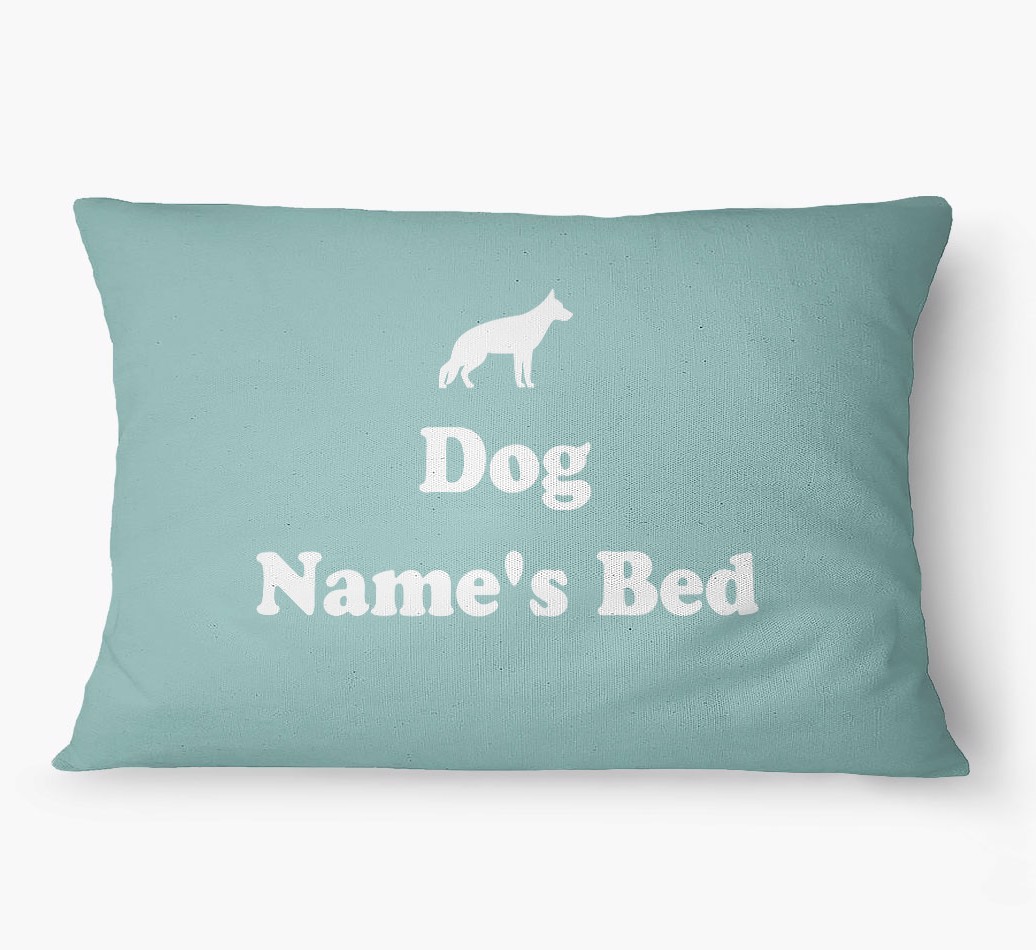 Personalized {breedFullName} Bed: Your Dog's Bed