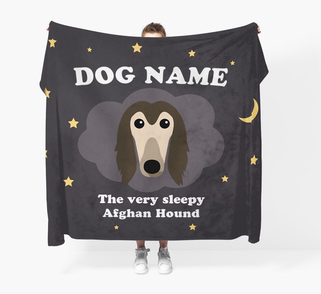 'The Very Sleepy...' - Personalised {breedFullName} Blanket