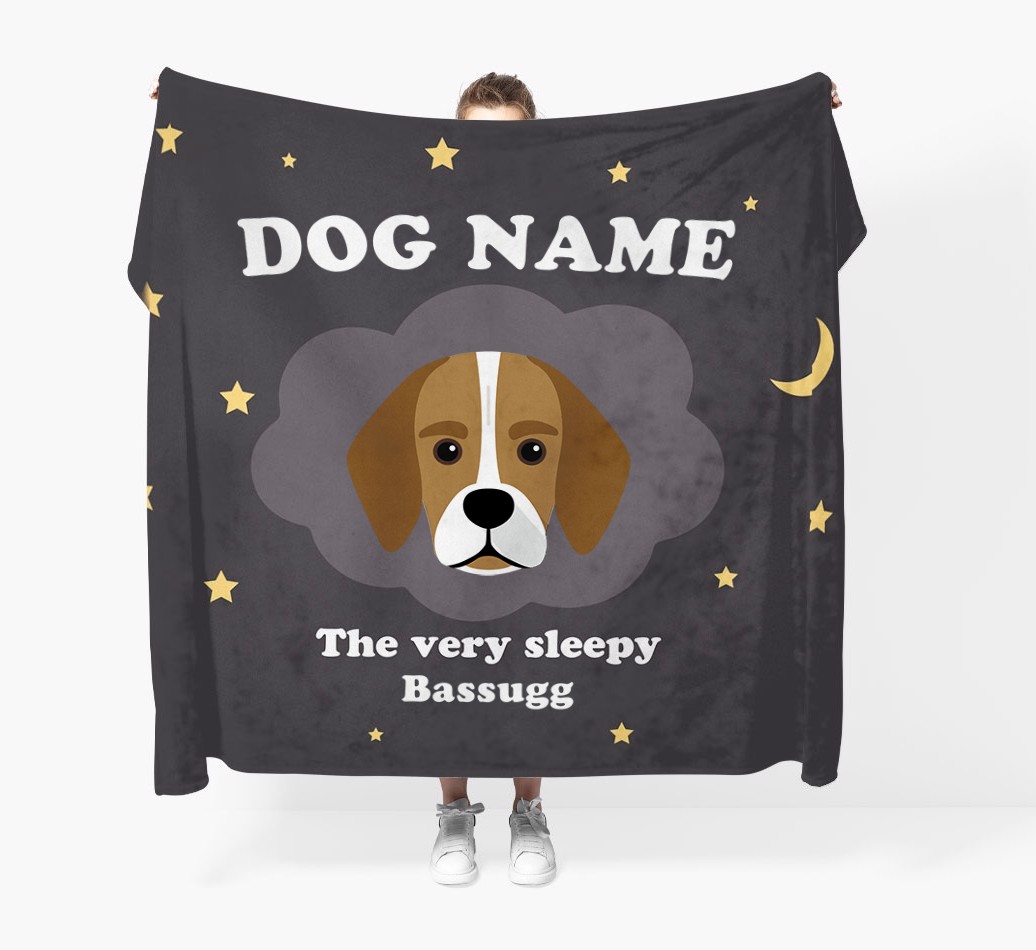 'The Very Sleepy...' - Personalised {breedFullName} Blanket