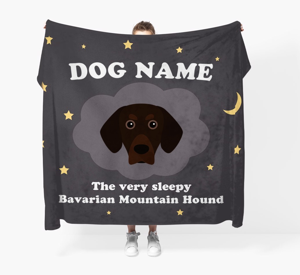 'The Very Sleepy...' - Personalised {breedFullName} Blanket