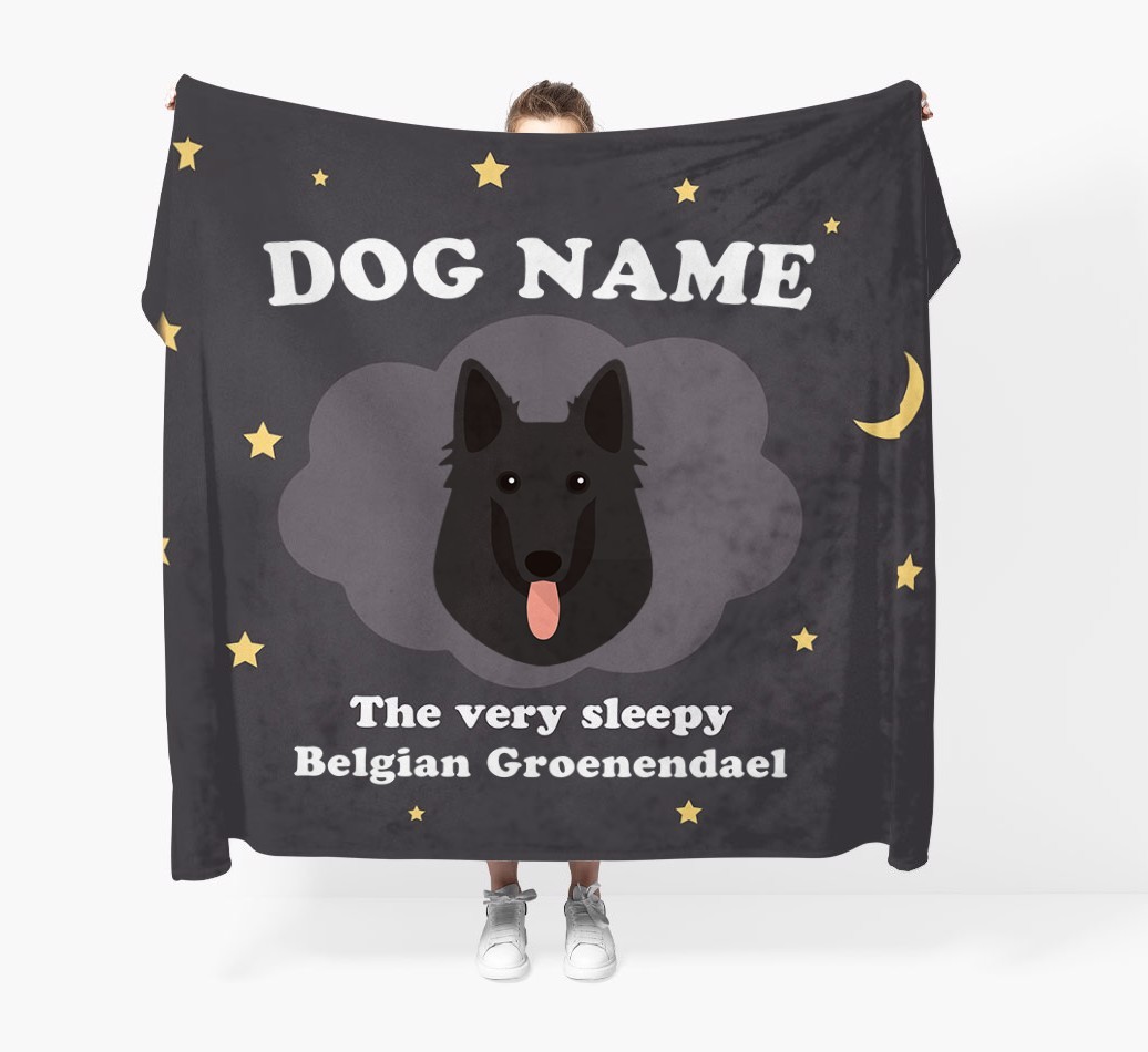 'The Very Sleepy...' - Personalised {breedFullName} Blanket