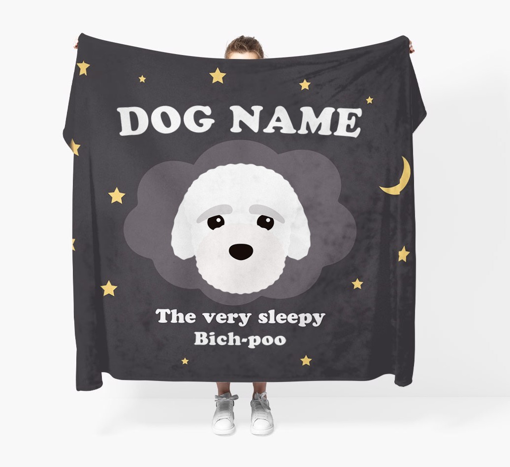 'The Very Sleepy...' - Personalised {breedFullName} Blanket