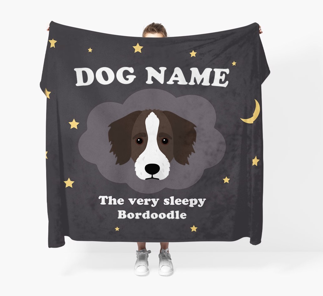 'The Very Sleepy...' - Personalised {breedFullName} Blanket