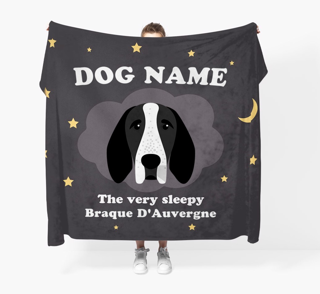 'The Very Sleepy...' - Personalised {breedFullName} Blanket