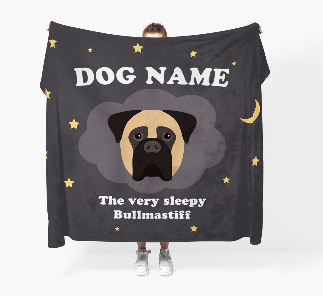 'The Very Sleepy...' - Personalised {breedFullName} Blanket
