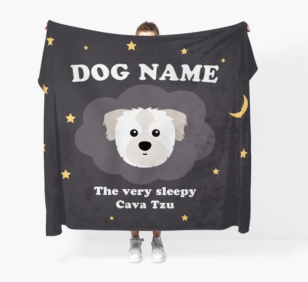 'The Very Sleepy...' - Personalised {breedFullName} Blanket