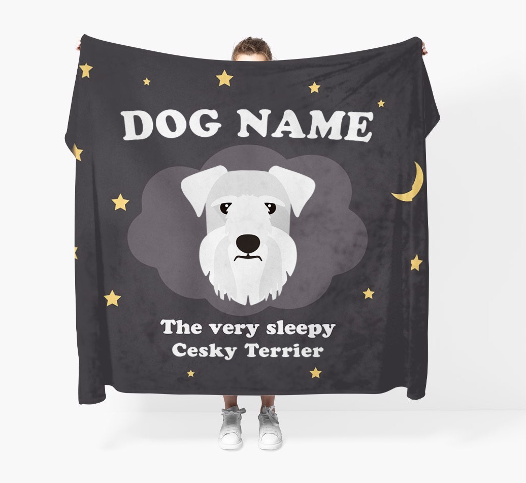 'The Very Sleepy...' - Personalised {breedFullName} Blanket