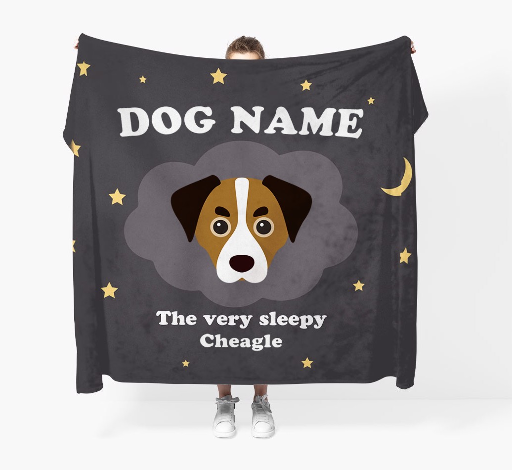 'The Very Sleepy...' - Personalised {breedFullName} Blanket